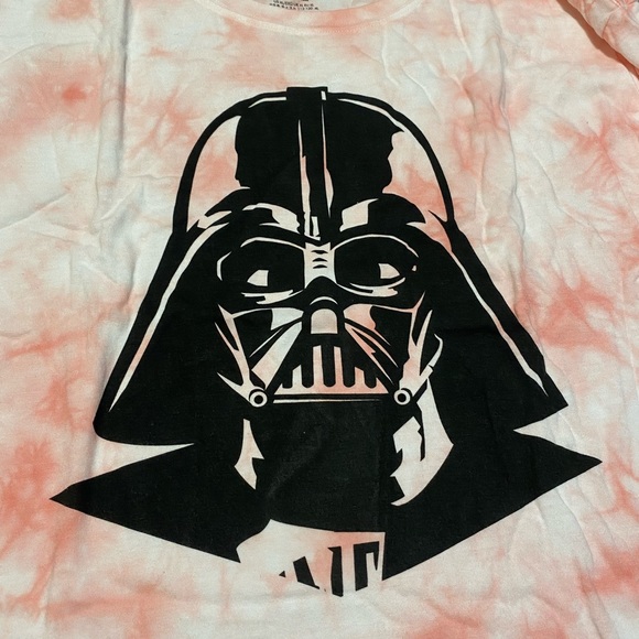 Disney Darth Vader Tie Dye JOIN THE DARK SIDE Long Sleeve Tee Shirt Men’s XL - Picture 5 of 11